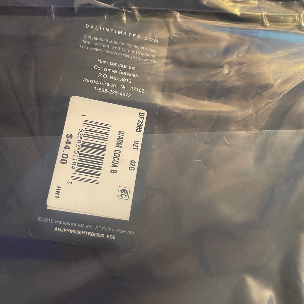 42G bra with tags